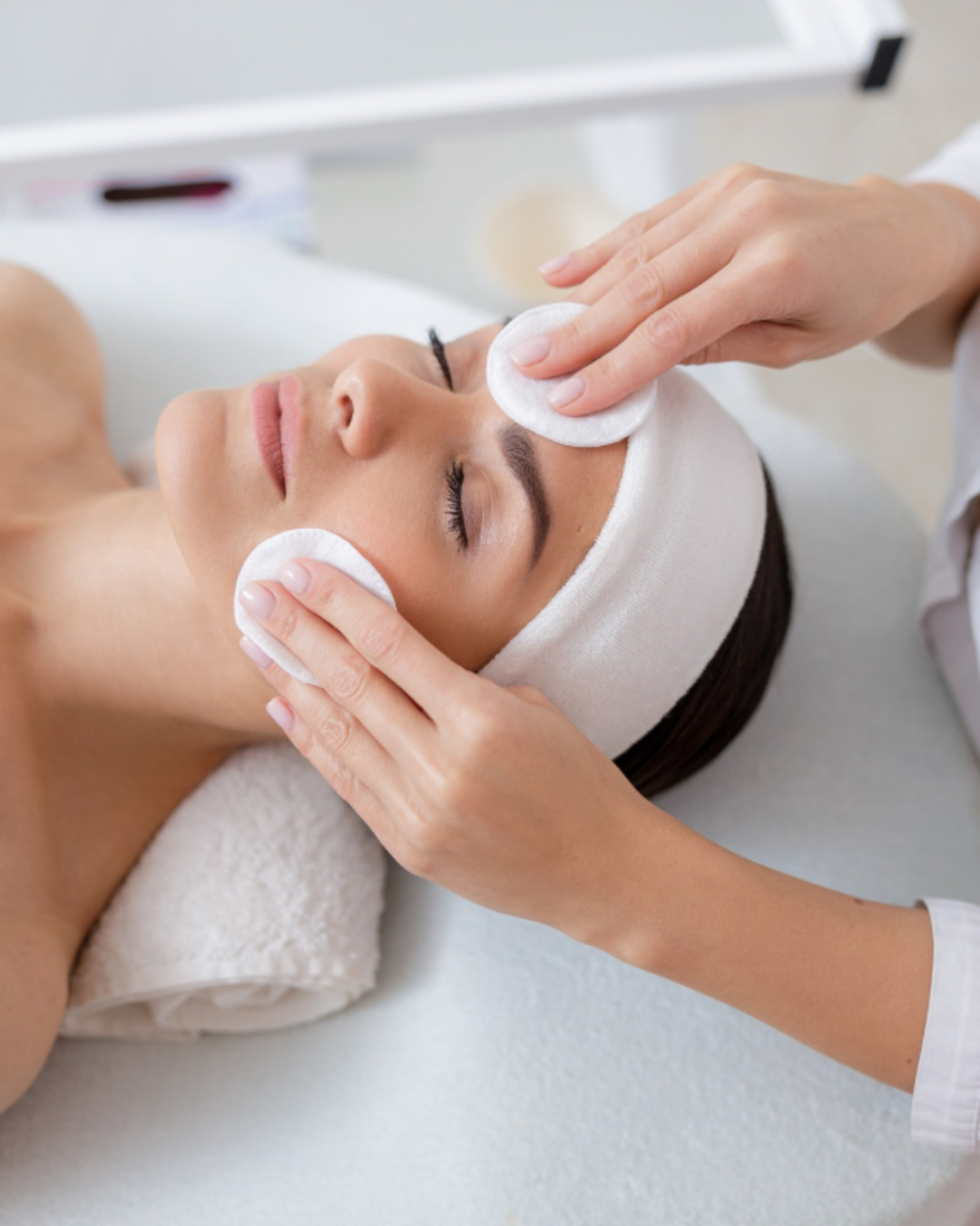 Clinical facial treatment at Milque Spa